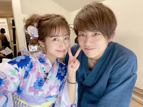 辻希美 浴衣やでぇぇぇ 甚平姿の夫 杉浦太陽との 夏気分shot 公開 年8月6日 エキサイトニュース