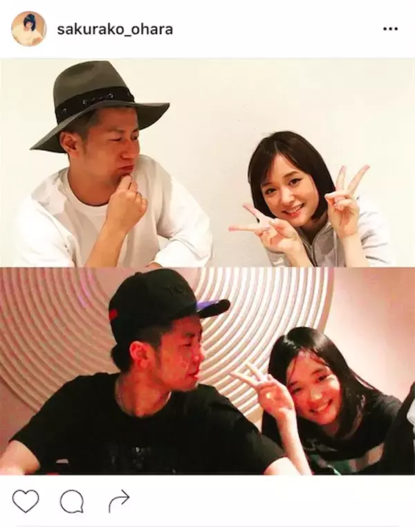 大原櫻子、6年前と現在の写真を並べて公開に「大人っぽくなってる！」「やせたね」「6年前も今も可愛い」