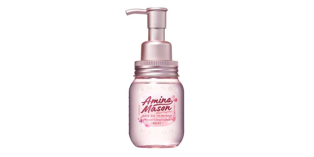 アミノメイソンの春限定コレクションはふんわり華やかな「さくらブーケの香り」！限定キットと、ヘアオイルが新登場