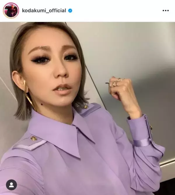 倖田來未、ロングヘアをバッサリ！アイスカラーの“切りっぱなしボブ”スタイル公開「真似したい」「素敵」