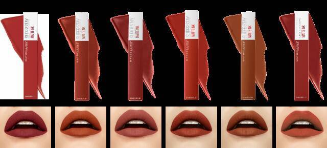 メイベリン ニューヨーク、落ちないリップ「SPステイ マットインク」から『Baked Sunset Collection』数量限定発売