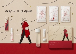 長場雄×オルビスユーがコラボ！『オルビスユー ミスト』＆『リリース＆フロウスパ バイ オルビスユー』発売