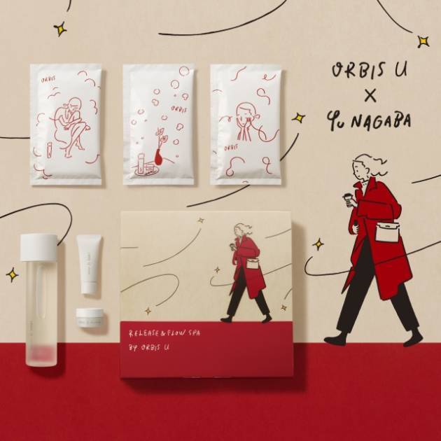 長場雄×オルビスユーがコラボ！『オルビスユー ミスト』＆『リリース＆フロウスパ バイ オルビスユー』発売