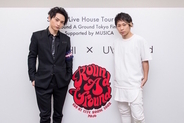 SKY-HI、UVERworldとの対バンライブで、初日本武道館公演をサプライズ発表！「今日死んだとしてもいいっていうステージに」