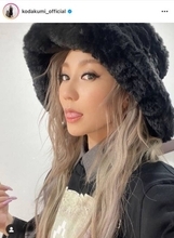 「オーラ全開」倖田來未、小顔の際立つ“モコモコ帽子”の冬コーデに絶賛の声「日々美しさが増してる」