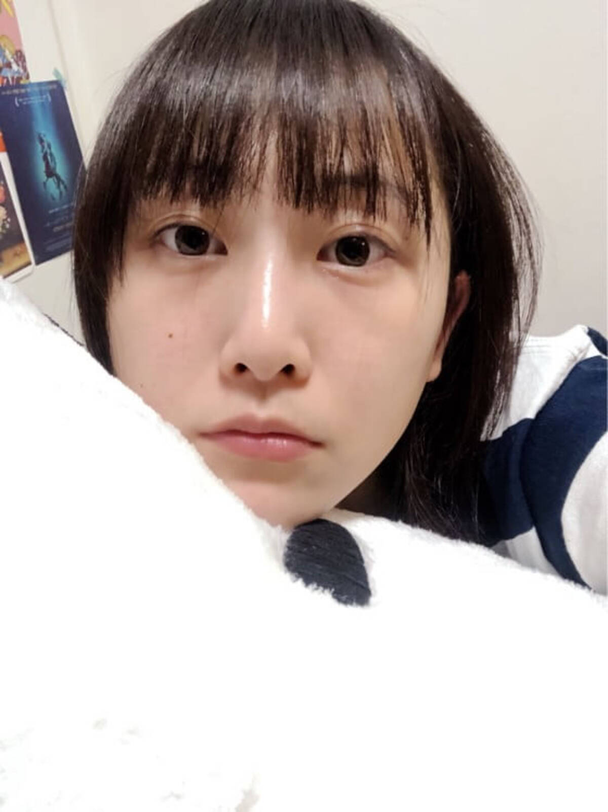 かわいすぎるぞ 松井玲奈 寝る直前のすっぴん写真にファン悶絶 18年5月23日 エキサイトニュース
