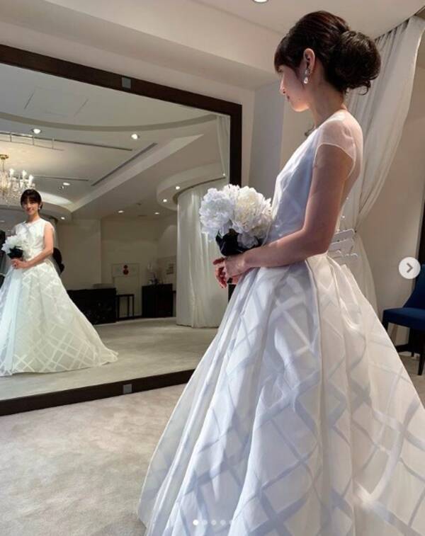 小倉優子 ウェディングドレス姿の写真を披露し反響 すんごい綺麗 幸せになって 19年5月27日 エキサイトニュース