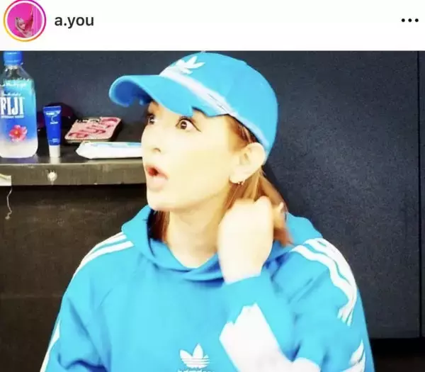 浜崎あゆみ、大きな瞳が際立つ“びっくり”SHOT＆リハーサルの様子を公開「振りが早すぎて」