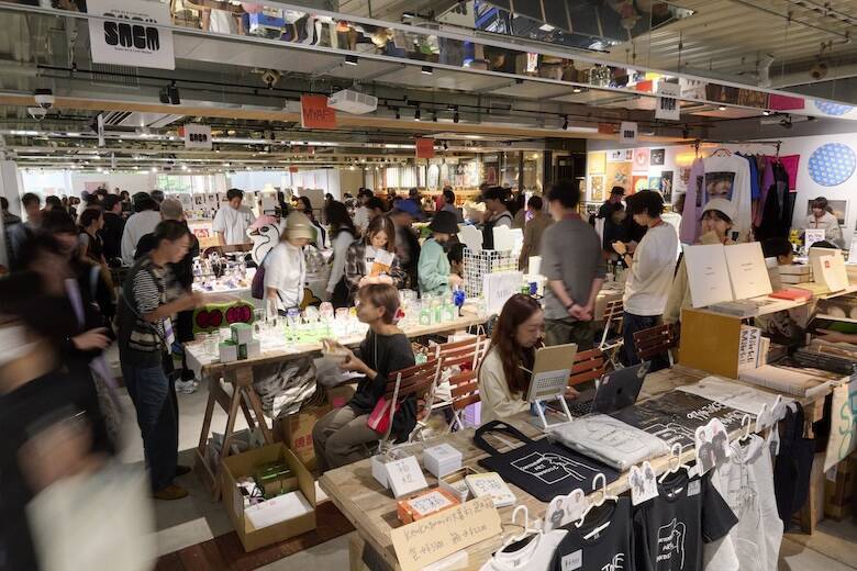 ビームスが手がける『SUPER ART ＆ CRAFT MARKET』が開催　80組超のクリエイターやショップが天王洲に集結