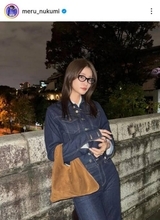 めるる、“一目惚れ”したセットアップSHOTに反響「似合ってる」「お洒落でスタイル抜群」