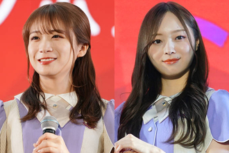 乃木坂46秋元真夏、梅澤美波との仲睦まじい2SHOTにファンほっこり「可愛い尊い」「微笑ましい」