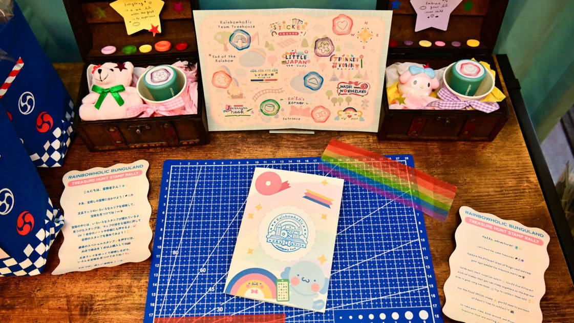 rainbowholic、体験型文具店「文具ランド」を東京・駒込にオープン。限定シール300種類以上、6つのテーマスポットも