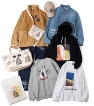 CHUMSがステンシルアーティスト・守矢努と春夏に続きコラボ。ジャケット、トップス、帽子などを展開