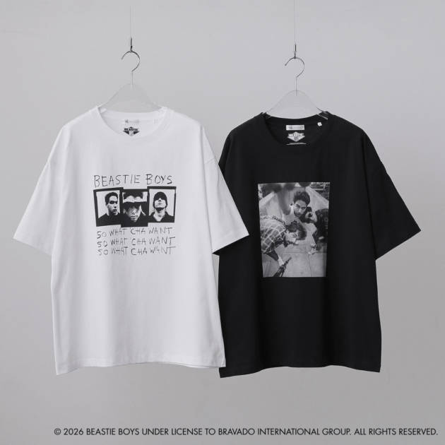 tk.TAKEO KIKUCHI、90年代を象徴する3組の世界的アーティストをフィーチャーしたTシャツ発売
