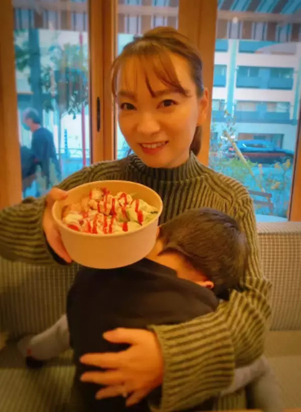 保田圭、夫と“デート気分”で楽しんだ外食SHOTを公開「また行きたいな〜」