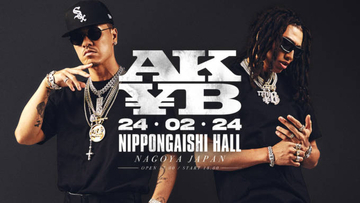 AK-69と¥ellow Bucksが名古屋日本ガイシホールにてSpecial Live「AK¥B」を2024年2月24日に開催