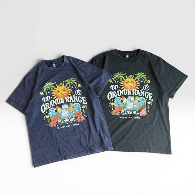 オリオンビール×ORANGE RANGE、結成25周年記念コラボ始動　沖縄らしさあふれる第1弾グッズ発売