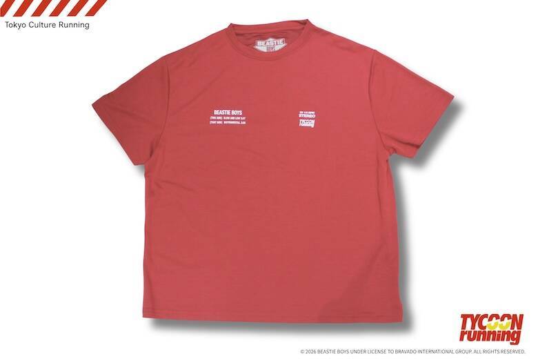 ビースティ・ボーイズ×タイクーン ランニング、公式コラボTシャツ＆ソックス発売　1992年の前座から34年越しに実現