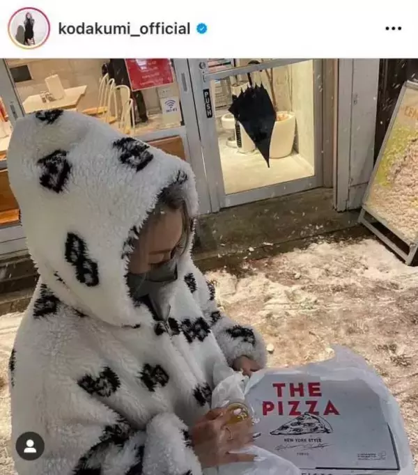 「家族ほんと仲良し」倖田來未、雪の中での“楽しかった”参拝SHOTに反響「ホッコリ」「かわいい」