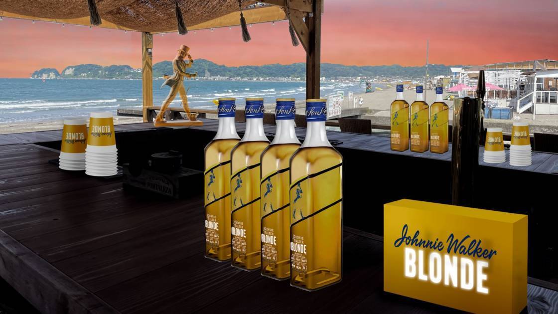 夏季限定のビーチハウス「DRIFTWOOD by JOHNNIE WALKER BLONDE」鎌倉・材木座海岸に7～8月オープン