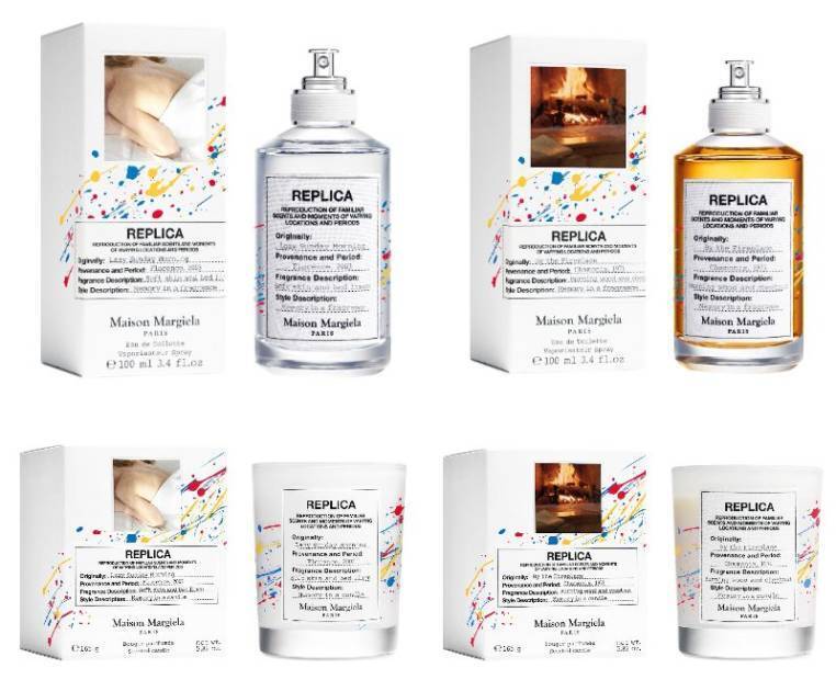 メゾン マルジェラ、「レプリカ」フレグランスからペイントアートが彩るホリデー限定デザインを発売