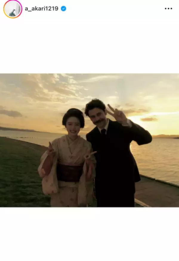 高石あかり『ばけばけ』トミー・バストウとの感動シーンオフSHOTに反響「胸がいっぱい」「尊すぎ」