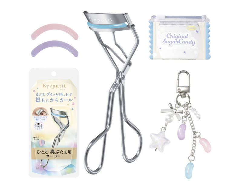 アイプチ(R)、ひとえ・奥ぶたえ用カーラーに“キャンディショップ”をイメージしたチャーム付き限定品が登場