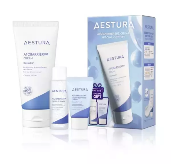AESTURA、水分チャージ＆うるおいバリアが叶う「アトバリア365 クリーム 新商品お試しセット」発売