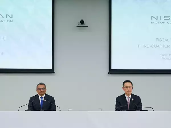 日産、第3四半期決算発表で上方修正　「ガソリンエンジン開発中止」報道を一部否定