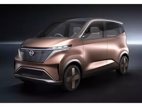 「日産、軽自動車規格のなかで結実させる新型EVコンセプト「ニッサンIMk」公開」の画像