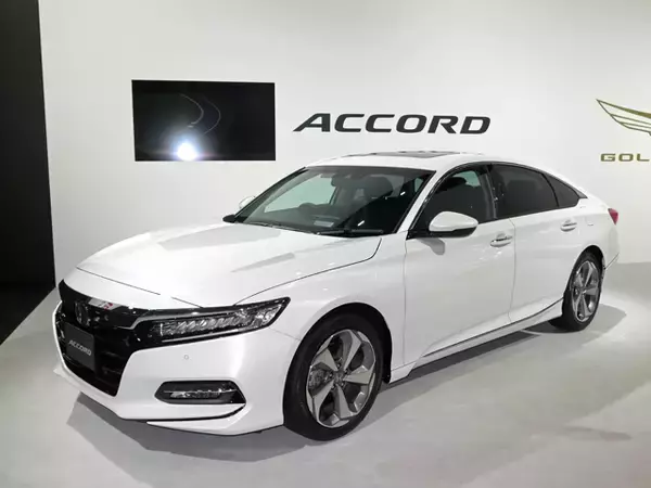 ホンダ、北米のベストセラー「Honda新型アコード」、TMSで日本仕様を初公開