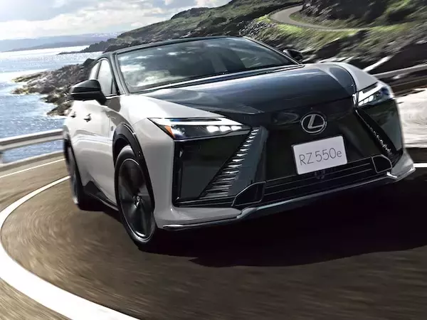 LEXUS、刷新したBEV「RZ」発売　卓越した操舵感覚をもたらすステアバイワイヤシステム採用　新運転感覚提供