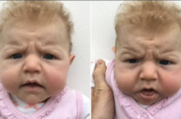 私ご機嫌なのよ パスポート写真を撮影するも 超しかめっ面 の赤ちゃんに思わず爆笑 年5月29日 エキサイトニュース