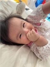 川崎希、生後6カ月を迎えた“ニコニコ”次女・ぐーちゃんの笑顔を公開