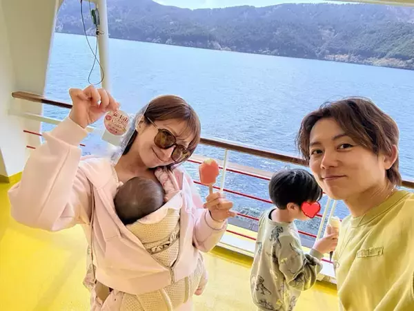 杉浦太陽、0歳夢空ちゃんを連れて“箱根旅行”へ「また大切な思い出が出来ました」