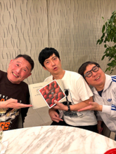 東貴博、爆問･田中の豪邸で芸人仲間と大盛り上がり「ボキャブラ世代にはうれしい♪」