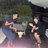 「市川團十郎、麗禾さん＆勸玄くんの“お月見2ショット”を投稿「美男美女」「しっかり成長している」」の画像1