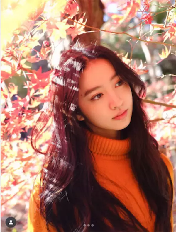 Koki,　姉・Cocomi撮影の“紅葉ショット”公開　神秘的な美しさに「いいね」殺到