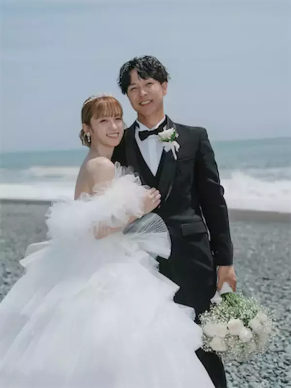 Dream Ami、結婚6周年で挙式報告「一度は諦めかけていた」夫は『テラハ』出演の建築家