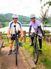 高橋ユウ、夫・卜部弘嵩と夫婦で自転車旅へ「最高のタイミングで訪れることができた場所」