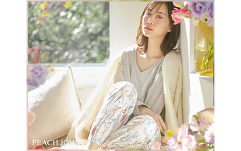 乃木坂46 山下美月がキュートすぎるルームウエア姿を披露、『PEACH JOHN ルームウエア』ミューズに就任