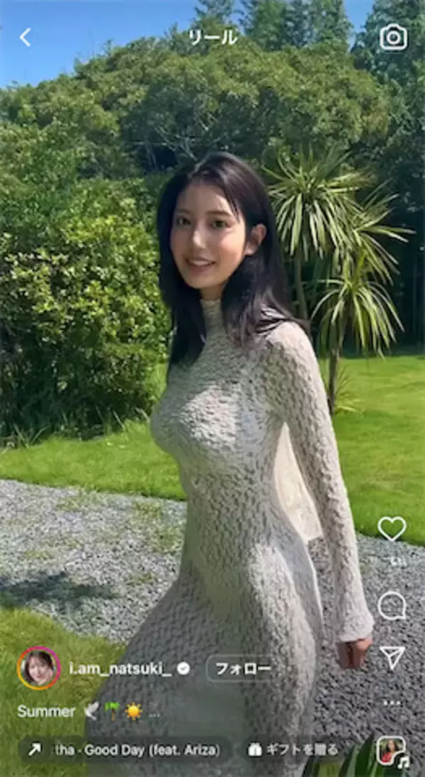 阿部なつき、美ボディ透けるレースワンピース姿が「目のやり場にこまる」と話題