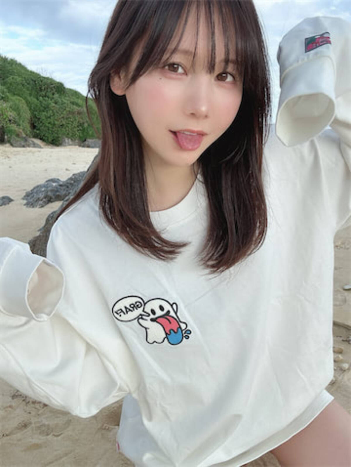 舌だし ジュニアアイドル 