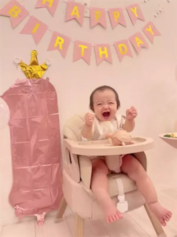 辻希美、第5子・夢空ちゃん1歳の誕生日を祝福「毎日沢山の幸せと笑顔を本当にありがとう」