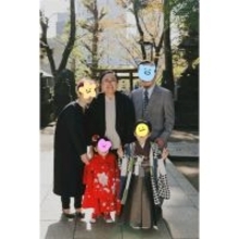 ニッチェ江上、長男・長女の七五三に感動　家族ショット公開「一生の記念になりました！」