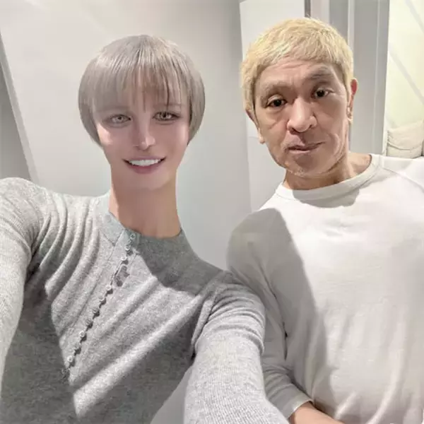 Matt、松本人志と久々再会2ショット公開　“Matt化”したまっちゃんに反響