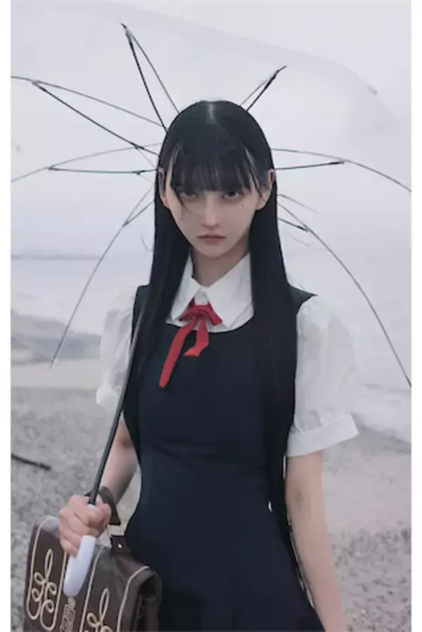 「「今年もまた“少女”を繰り返す」高嶺ヒナ、エモーショナルな制服ショットに見入っちゃうファン続出」の画像