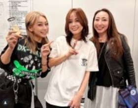 倖田來未、30周年を迎えた相川七瀬のライブへ！ 豪華メンバーとの写真を公開