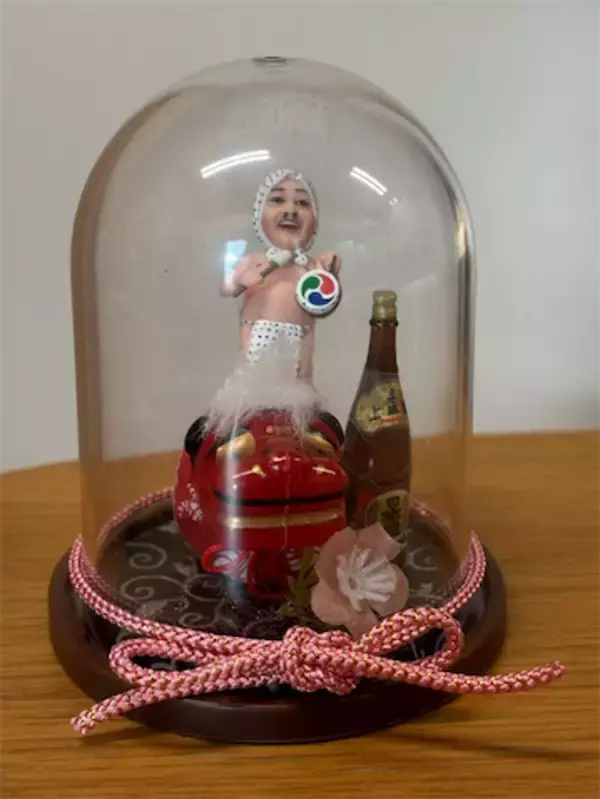 「獅子舞×ふんどし！」亡き夫・上島竜兵さん65歳の誕生日に妻・広川ひかるが‟手作りドーム”披露