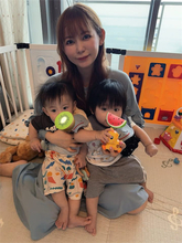 中川翔子、5日ぶりに双子と再会「ママを見た瞬間ふたりともニコニコーー」